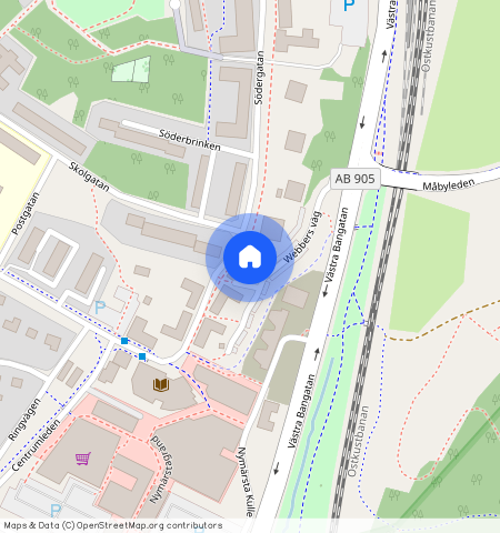 Södergatan **, Märsta Centrum