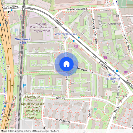 ul. Radziwie, Młynów, Wola, Warszawa, mazowieckie