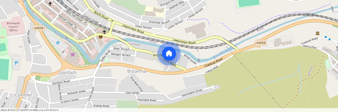 Edmund Street, Porth, RCT.