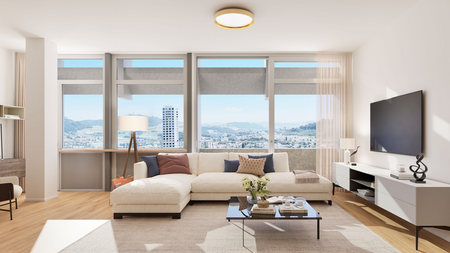 ERSTBEZUG - Wohnen mit Weitblick im Hochhuus Bern - Foto 4