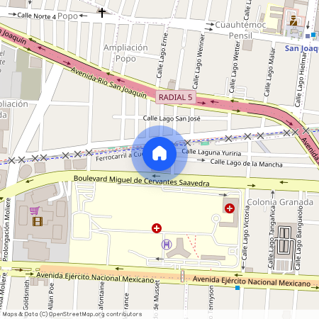 Calle Lago de la Mancha, Granada, Polanco, Ciudad de México, Miguel Hidalgo, Ciudad de México, 11520, México