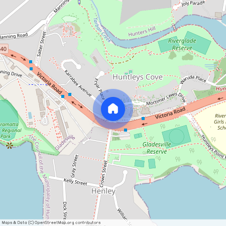 Huntleys Cove, Sydney - Ryde Area