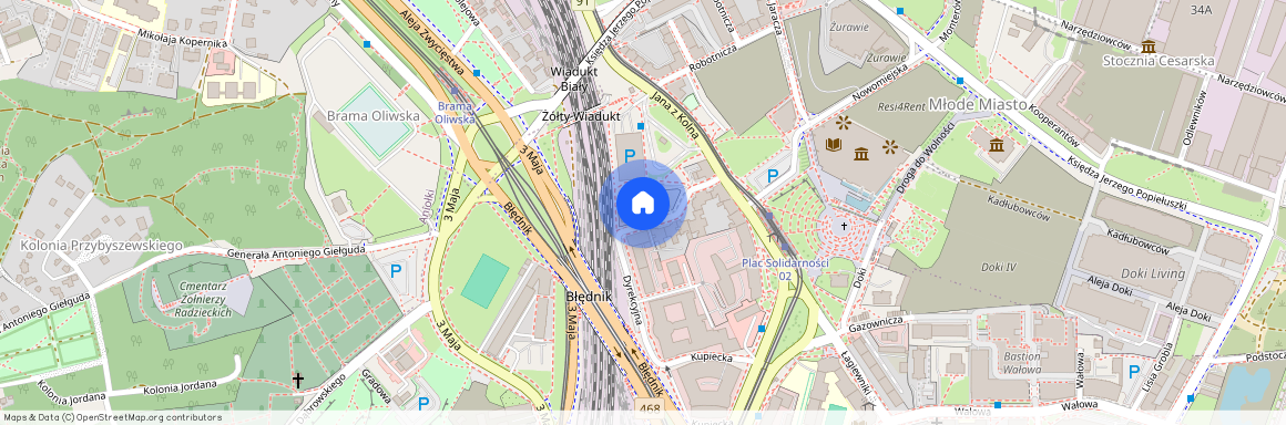 ul. Gdyńskich Kosynierów, Śródmieście, Gdańsk, pomorskie