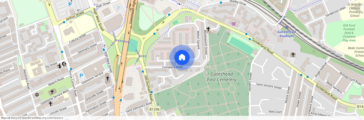 Milton Square, Gateshead, NE8