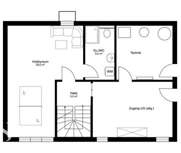 4-Zimmer-Neubauwohnung im Zweifamilienhaus – mit Garten - Photo 3
