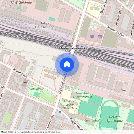 Modersohnstr., Berlin, Friedrichshain, 10245