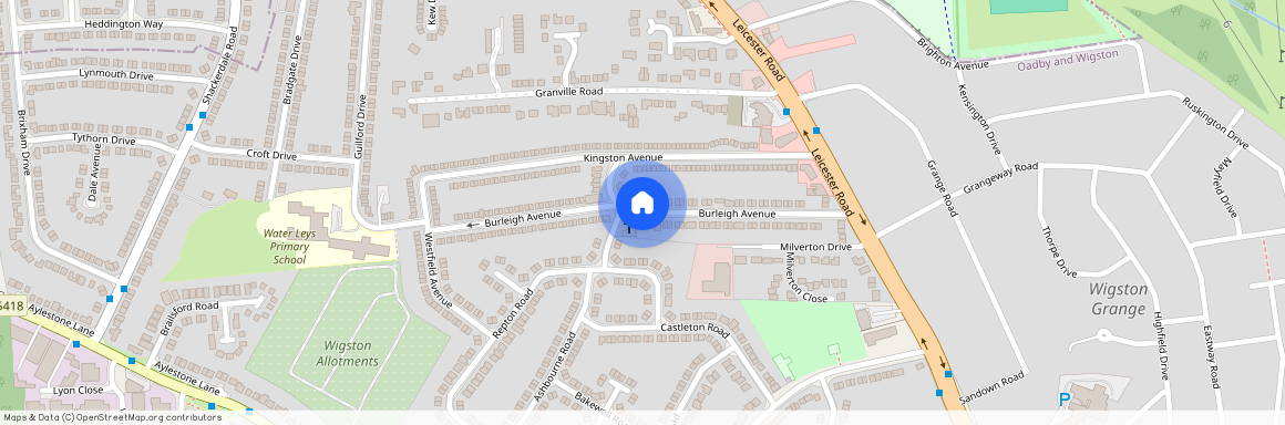 Burleigh Avenue, Wigston, Leicester, LE18