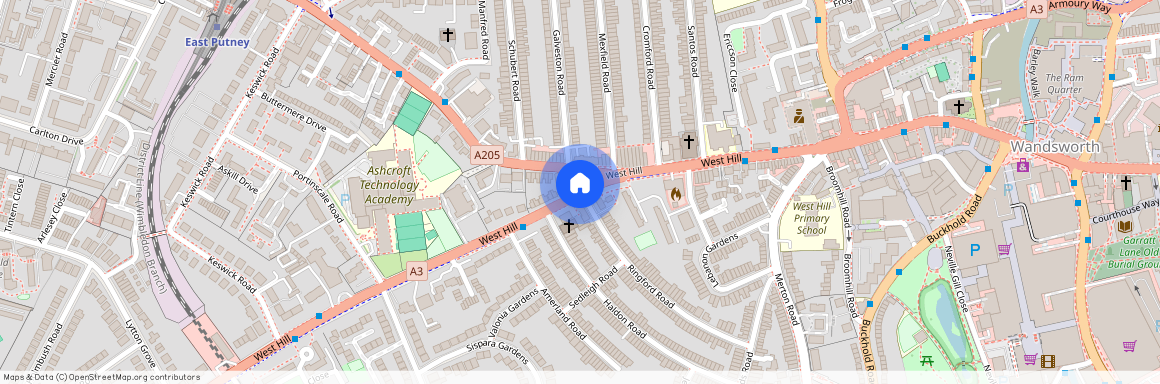 Luscombe House, West Hill, London