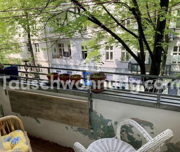 TAUSCHWOHNUNG Großzügige Altbauwohnung 2 Zi (WBM) in F-hain gegen 3... - Foto 1