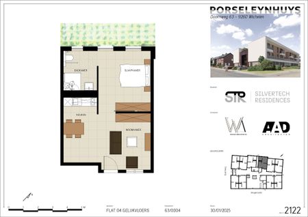 WICHELEN - Unieke serviceflat op centrale locatie - Foto 5