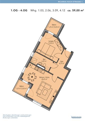 Helle 2-Zimmerwohnung im Kirchsteigfeld, Potsdam mit 2 Balkonen - Foto 5