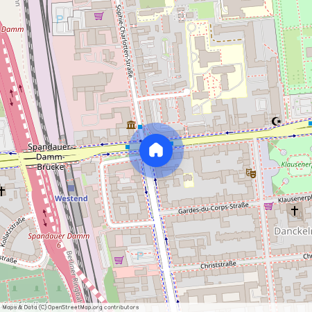 Spandauer Damm 73, 14059 Berlin - Westend