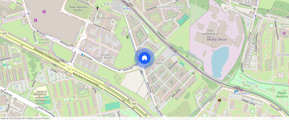 Poznań Rataje, Milczańska