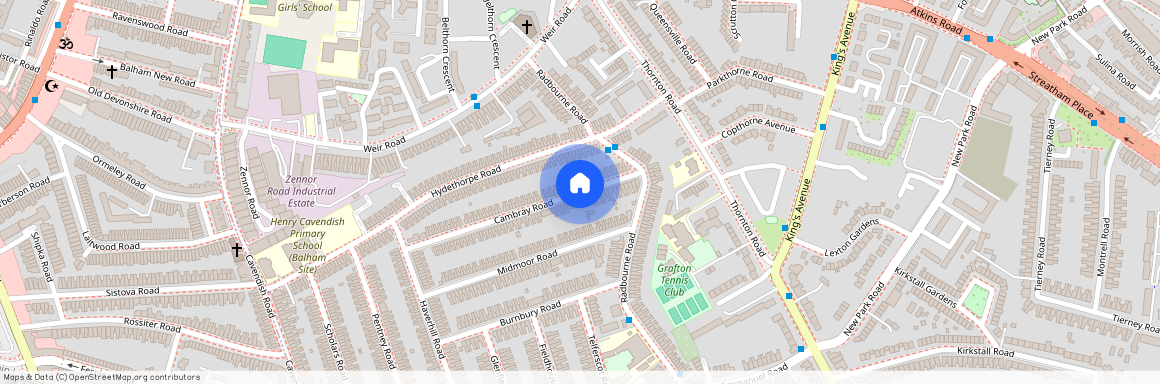 Cambray Road Balham SW12 0EP