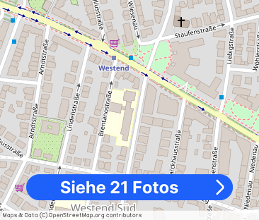 City-Residence: Schick möblierte Wohnung mit Skylineblick in schöne... - Foto 1