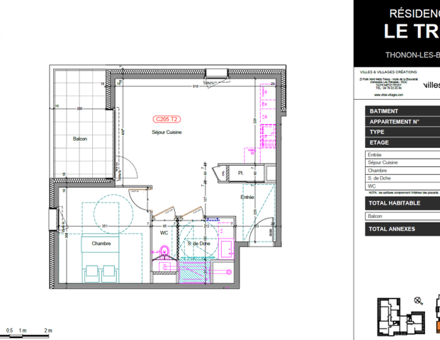 SANS FRAIS D AGENCE - A LOUER TYPE 2 - THONON LES BAINS- 911 EUROS - Photo 1