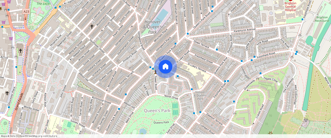 Queens Park Terrace, Brighton, BN2