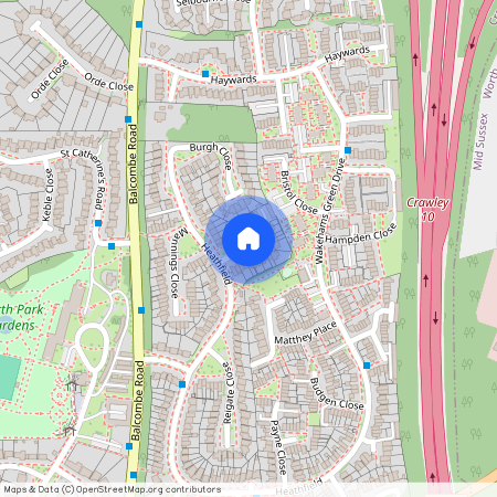 Headley Close, CRAWLEY, RH10