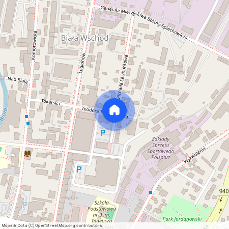 ul. Michaiła Lermontowa, Biała Wschód, Bielsko-Biała, śląskie