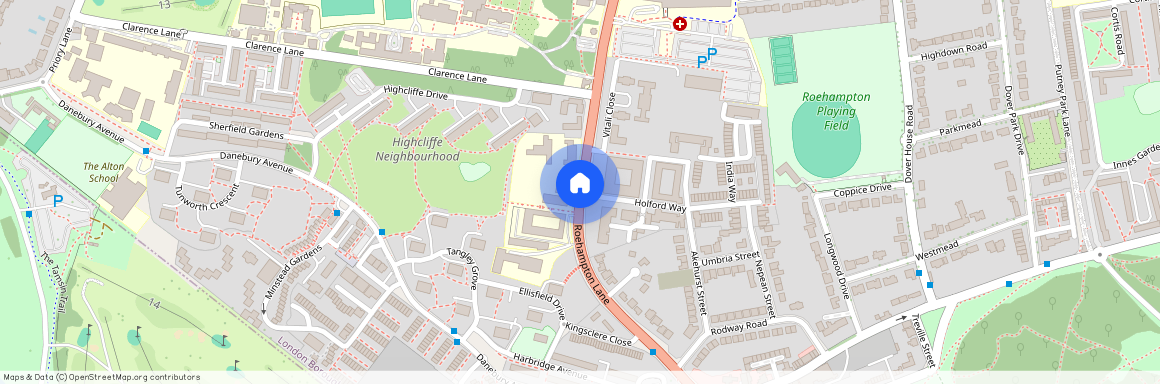 Queen Mary's Place, Roehampton, London, SW15