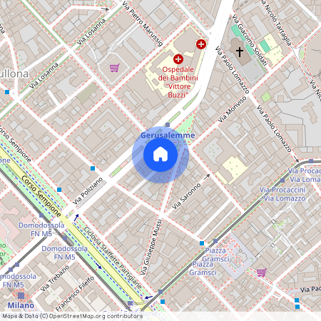 Piazza Gerusalemme 4 Corso Sempione Arco della Pace, Sempione Milano