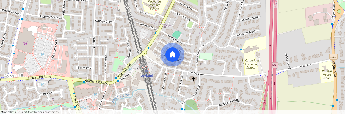 Clarence Street, Leyland, PR25