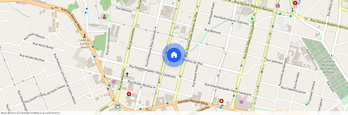 Rua Myltho Anselmo da Silva, 1231, Merces, PR, Curitiba
