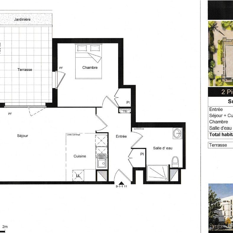 Appartement T2 Plaisir à louer - Photo 2