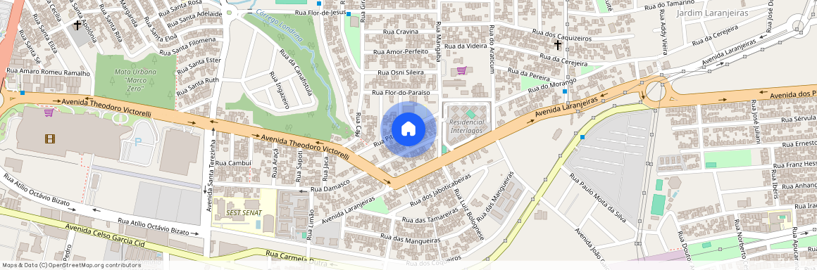 Rua Pitangueiras, 184, Londrina, Londrina - PR, 86035-100, Brazil