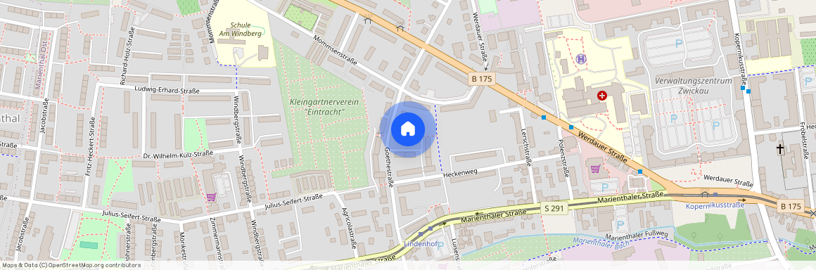 Goethestr. 14a 214, Marienthal, 08060, Zwickau