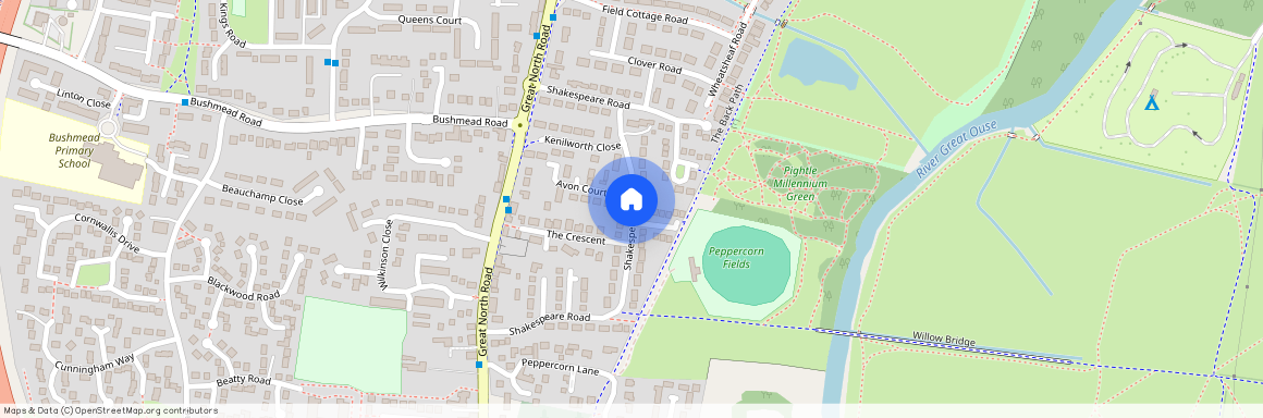 Shakespeare Road, Eaton Socon