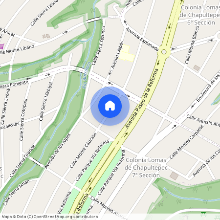 Monte Caucaso #NA, Colonia Lomas de Chapultepec V Sección, C.P. 11000, Df / Cdmx