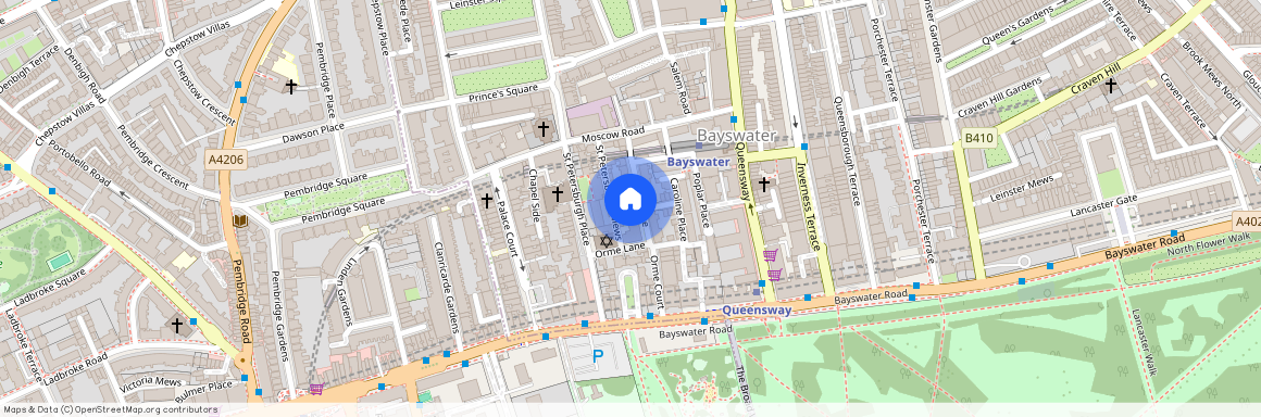 36-25, Bark Pl, London, W2