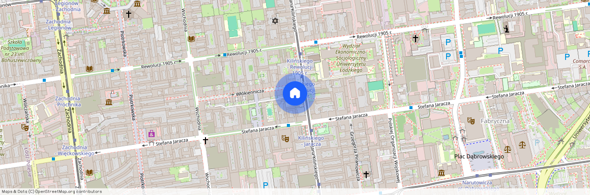 ul. Włókiennicza, Centrum, Śródmieście, Łódź, łódzkie