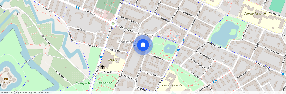 Landskrona, Skåne, Gröna gång 5