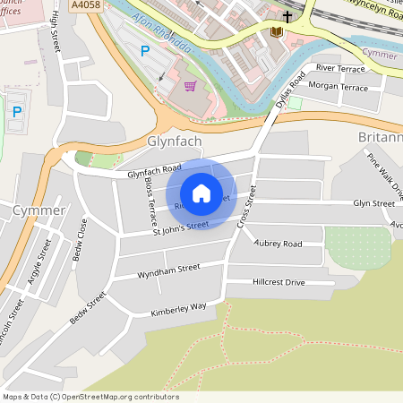 Rickards Street, Porth, CF39