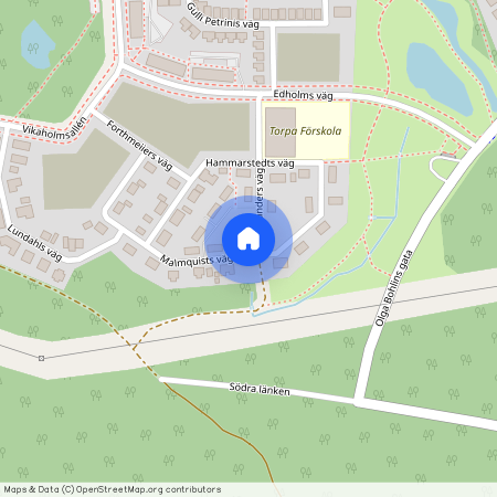 Vikaholm, Växjö, Kronoberg, Malmqvists Väg 17 C