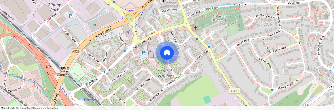 Burleigh Road, Frimley, Camberley, Surrey, GU16