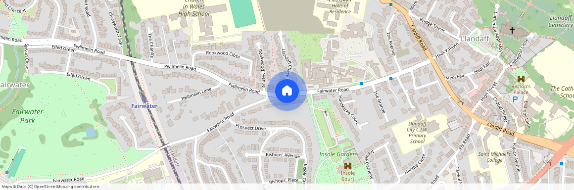 Fairwater Road, Cardiff, Llandaff