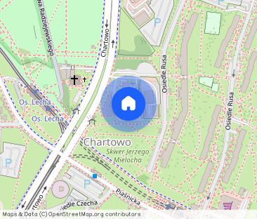 Chartowo Tower, Kawalerka po remoncie z balkonem - Фото 1