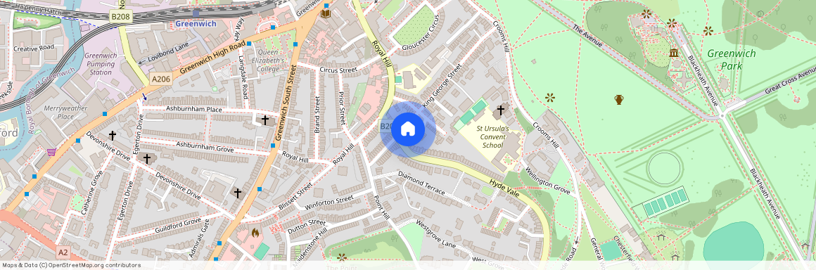 King George Street, Greenwich, London, SE10