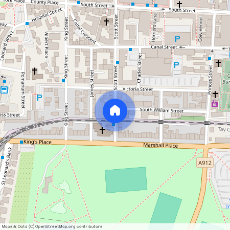 108d (Top Left), Scott Street, City Centre, Perth, Scotland, PH2 8LU