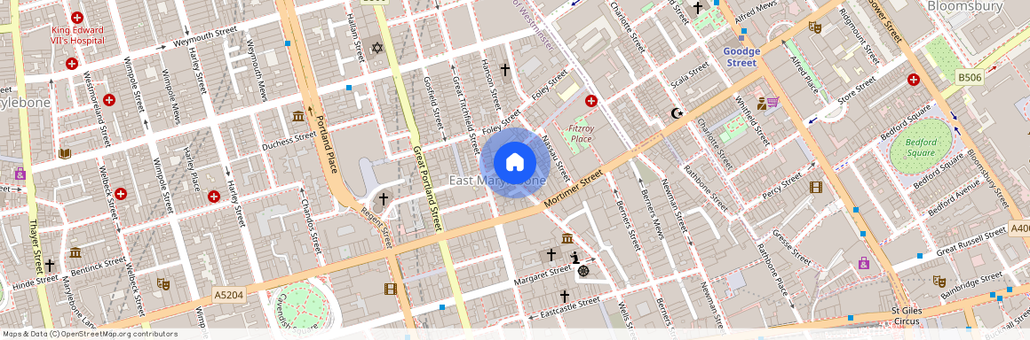 48 Wells Street, London, W1T