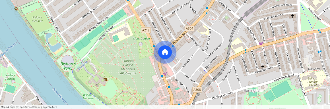 961A Fulham Road, London