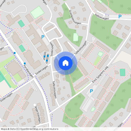 Tallkottsvägen, Knivsta