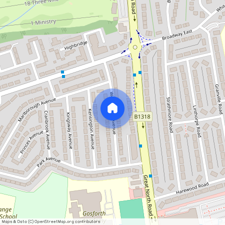 Westbourne Avenue Gosforth, Upon Tyne NE3 2HN, Newcastle