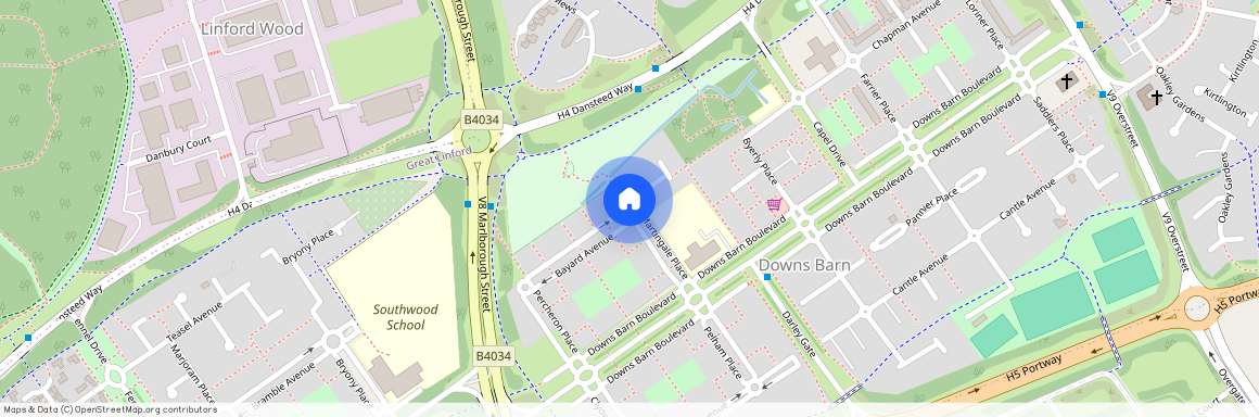 Bayard Avenue, Downs Barn, Milton Keynes, Buckinghamshire -