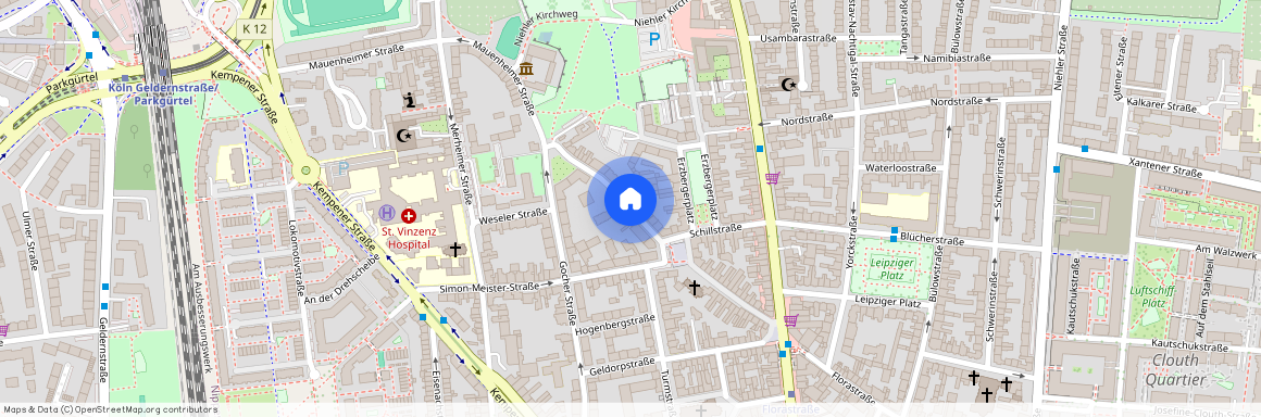 50733 Köln / Nippes