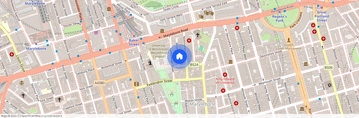 Bingham Place, London W1U