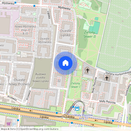 ul. Lipska, Płaszów, Podgórze, Kraków, małopolskie